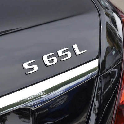 Car logo S65L Tail Label S320L