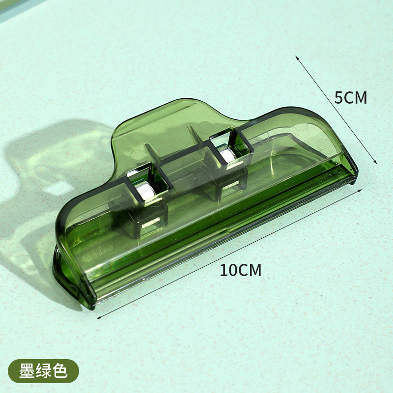 Luz de lujo fuerte alimentos para el hogar alimentos sellado clip bolsa de plástico clip de sellado leche en polvo té merienda bolsa clip de sellado