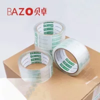 Прозрачная упаковочная лента Bezo, большой рулон, экспресс-упаковочная лента, офисная упаковка, уплотнительная канцелярская лента, упаковка