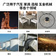 Wholesale price louvers 4 inch 100 calcined stainless steel special plane emery cloth wheel louvers in stock supply