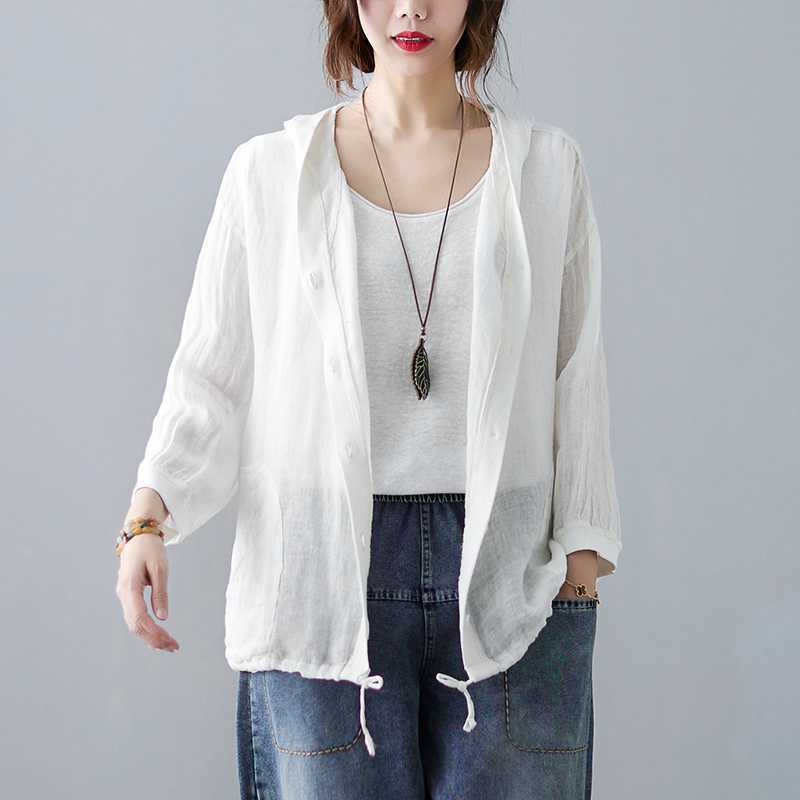 Summer retro long cardigan