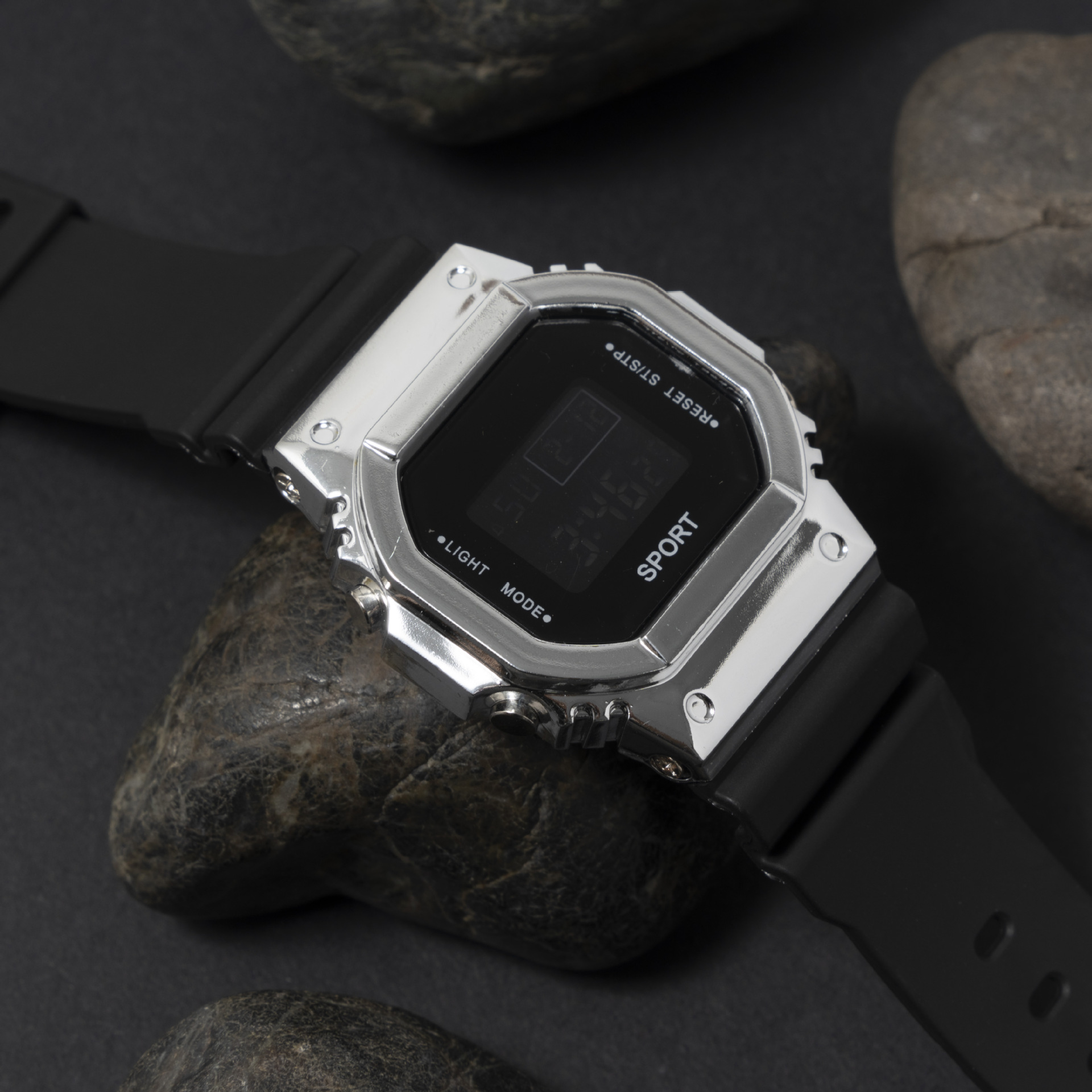Multifunctional Led Childrens Watch Dual Display Unicorn Style_voghion.com