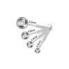Measuring spoon, set, 4 pieces
