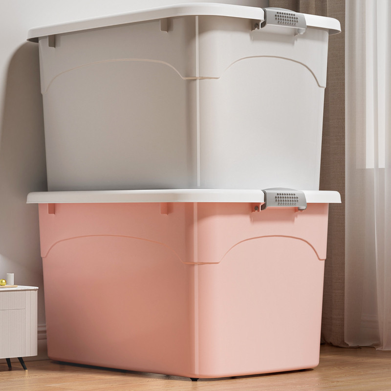 Thickened Extra-Large Storage Box for Home Use, Plastic Clothing and Quilt Organizer, Large Capacity Storage Box for Snacks and Toys Thickened Extra-Large Storage Box for Home Use, Plastic Clothing and Quilt Organizer, Large Capacity Storage Box for Snacks and Toys