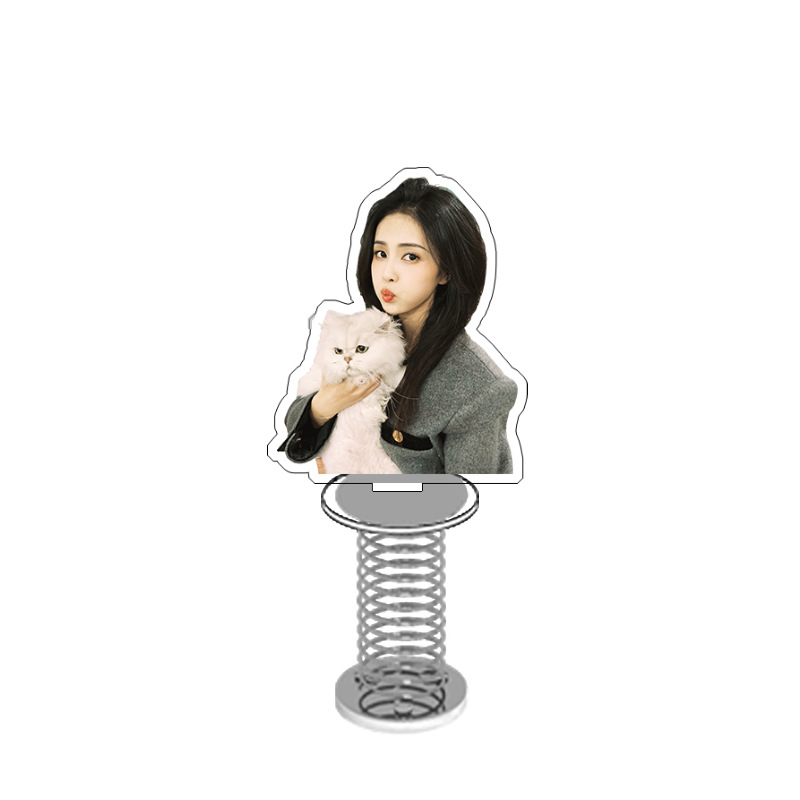 Bailu Spring Shaking Music Bai Mengyan Acrílico Adornos de escritorio de marca vertical Zhou Sheng Ru Dream Long Moon Jhin Ming Aid image 11