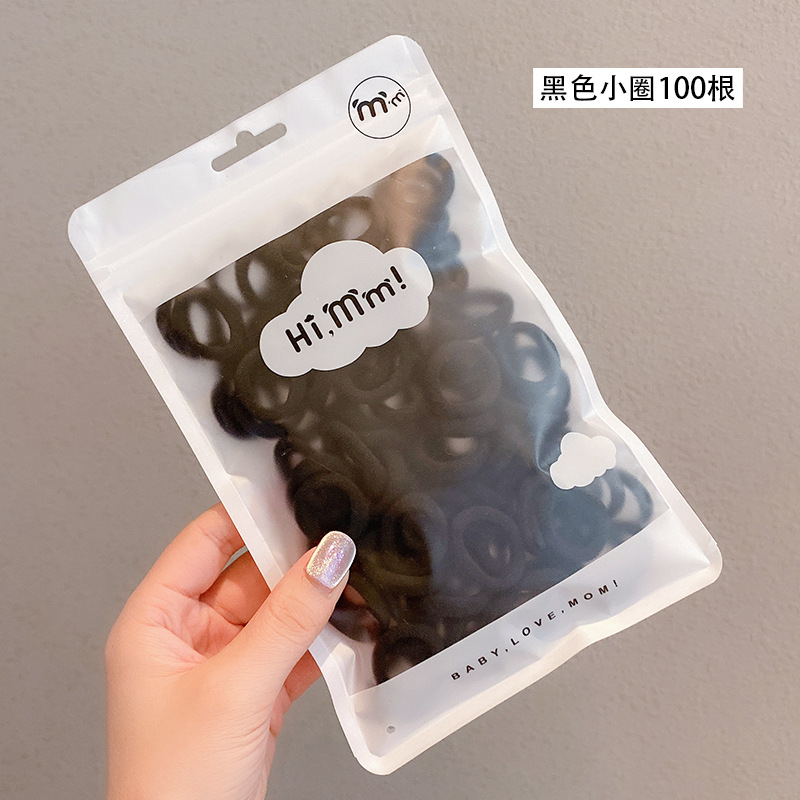 Colorido banda de pelo lazo banda de goma del pelo Mori diadema Internet celebridad ins lazo banda de pelo femenino cuerda de pelo simple cubierta de cuero Corea del Sur