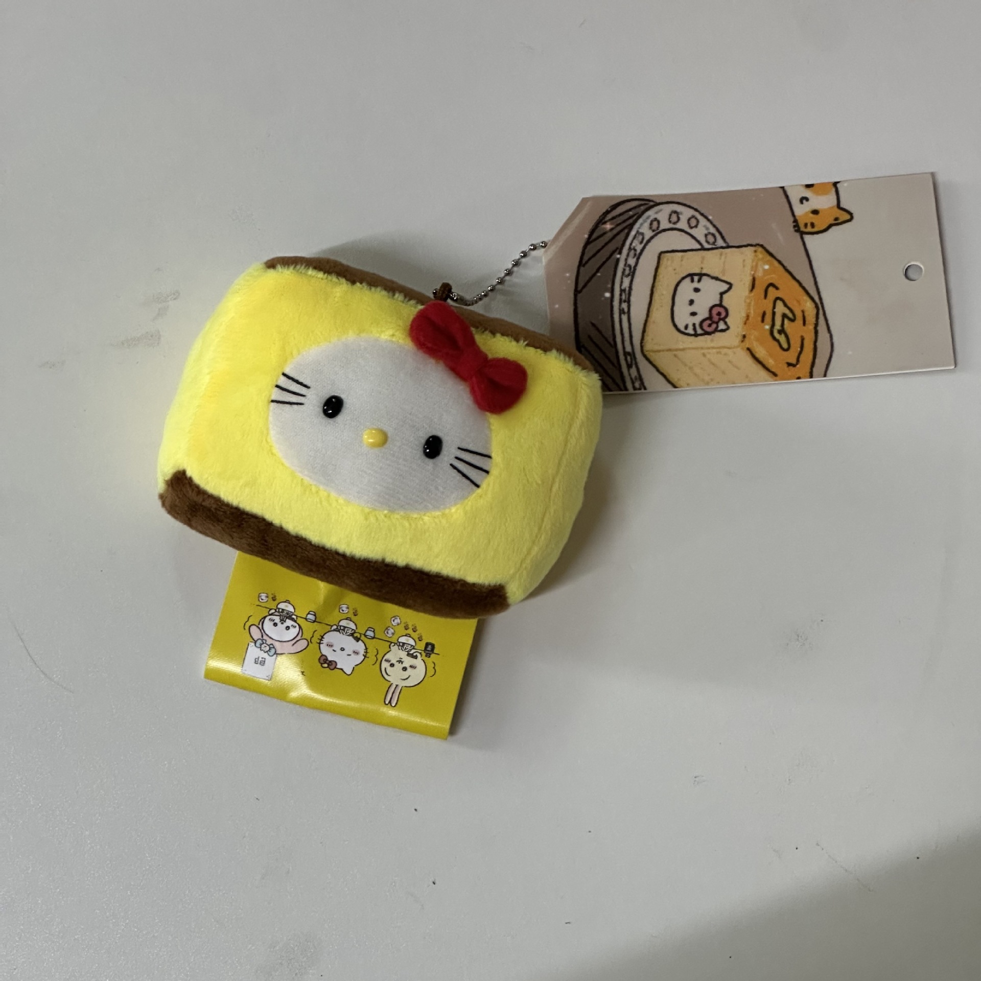 Amor hellokitty muñeca colgante llavero colgante bolsas de regalo bolsas de peluche lindo muñeca colgante lindo