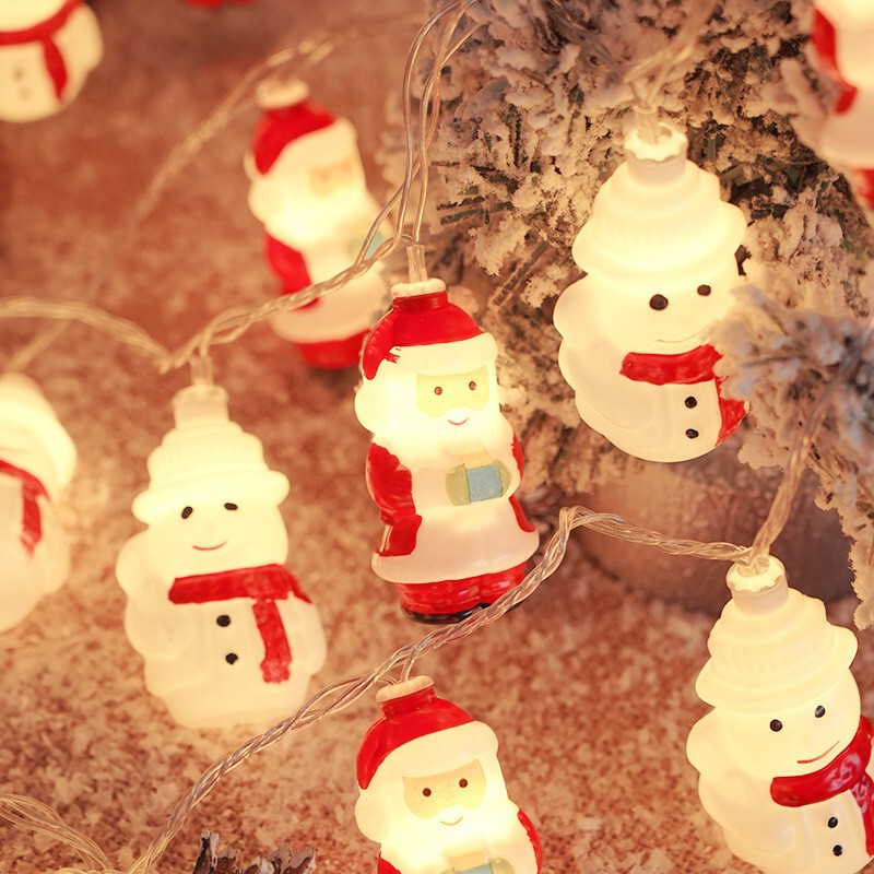 サンタクロースイルミネーションledライトストリングライトクリスマスライト鉄芸クリスマス装飾ライトクリスマスツリーライトストリング|undefined