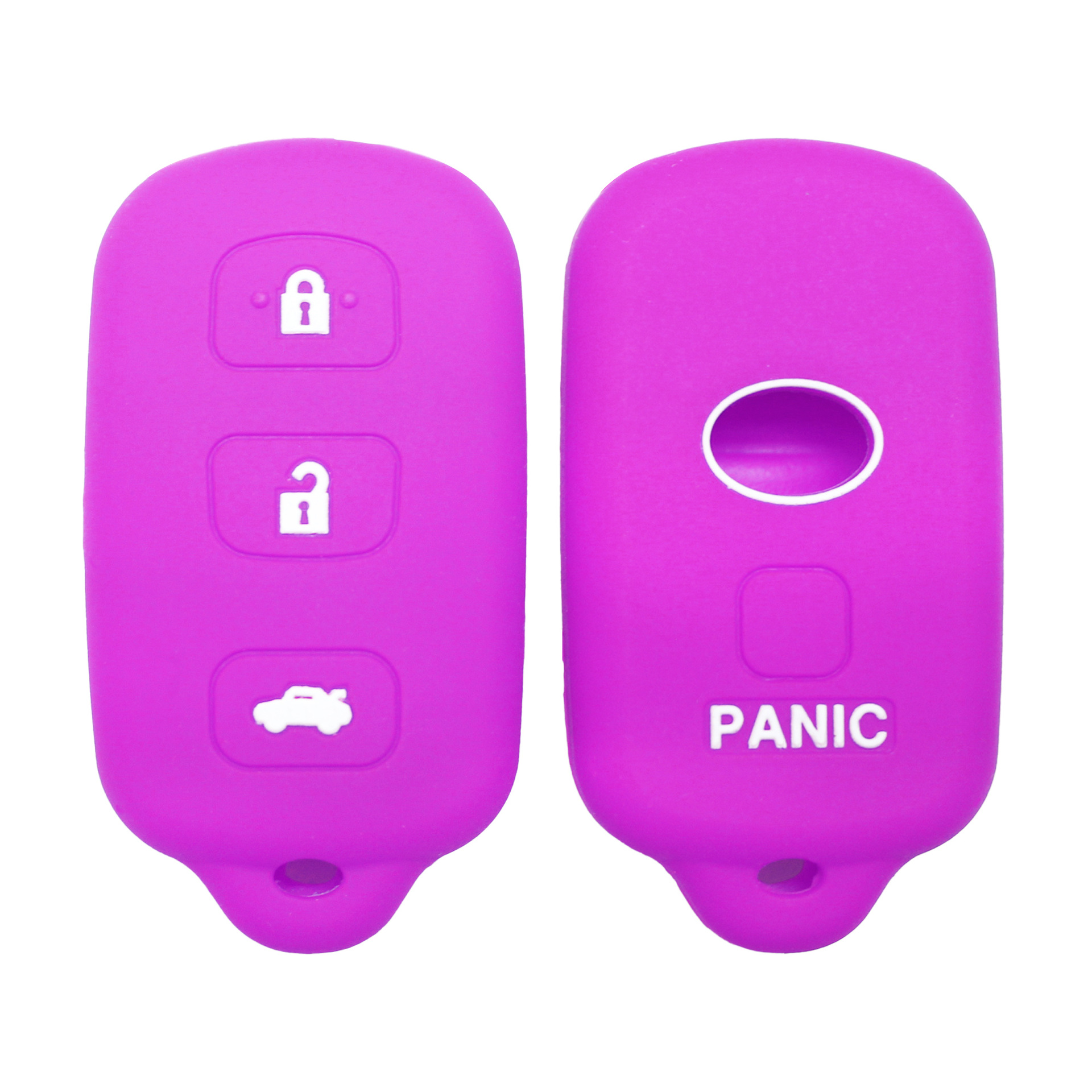 Car Key Silicone Cover Suitable for Toyota Remote Control Sheath Silicone Key Bag Car Remote Control Bag Cover