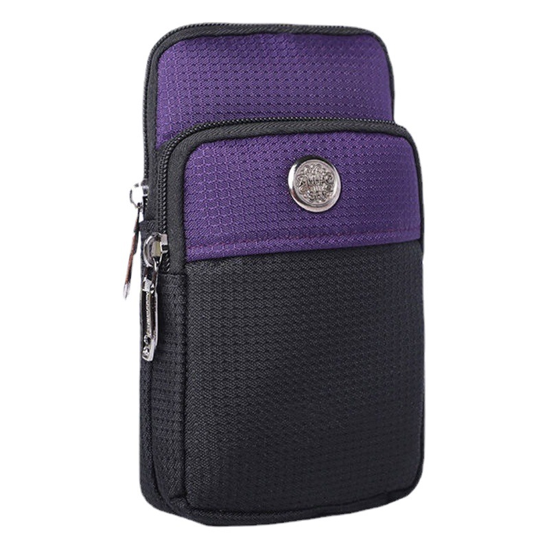 Men's Bag Crossbody Bag High-End Waist Bag Cross-Border New Simple Fashion Mobile Phone Bag Outdoor Trend Convenient Chest Bag