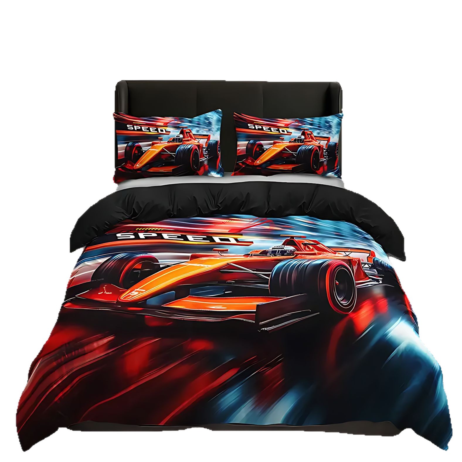 TEMU / JIT Kit de colcha de cama de impresión digital de alta definición para el comercio exterior