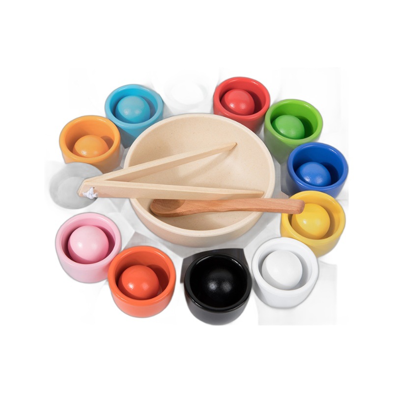 Wooden cognitive smart toy Montessori