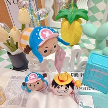动漫周边毛绒小公仔挂件路飞二次元机娃娃机小只玩偶挂饰爆款潮玩