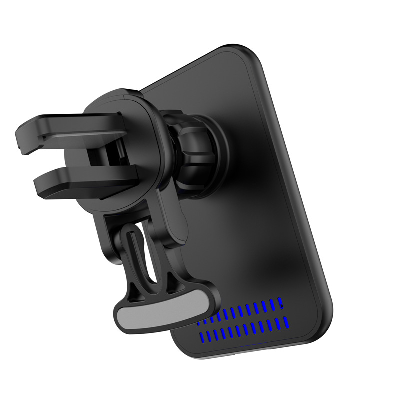 Aplicable a MagSafe Apple 12 coche magnético iphone15 cargador inalámbrico coche cargador inalámbrico soporte