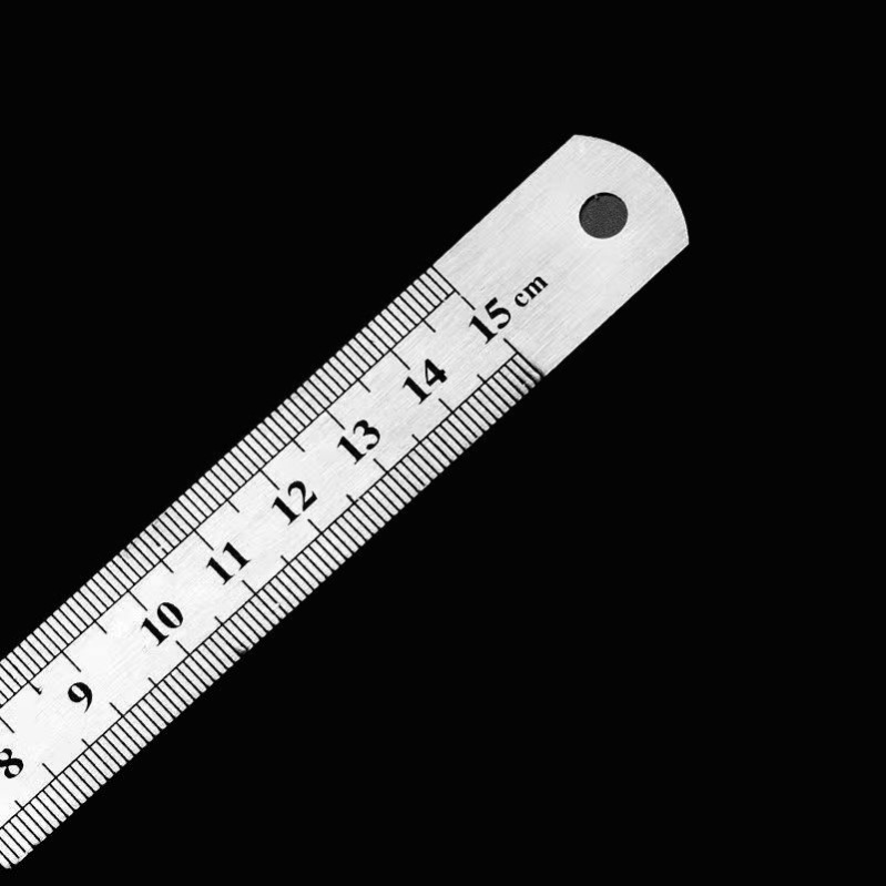 정확한 가정용 탄소강 캘리퍼 핫 세일: 150mm 강철 눈금자 [1개]