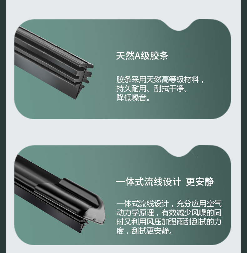 Haval H6 original sporty wipers 14-17-18-19-23 models, national trend version h6 front and rear wiper blades
