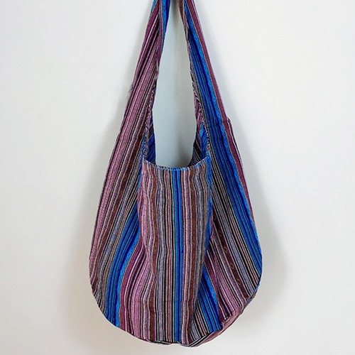 European and American retro Aztec women's shoulder portable cotton and linen canvas jacquard casual women's bag cross-border Amazon