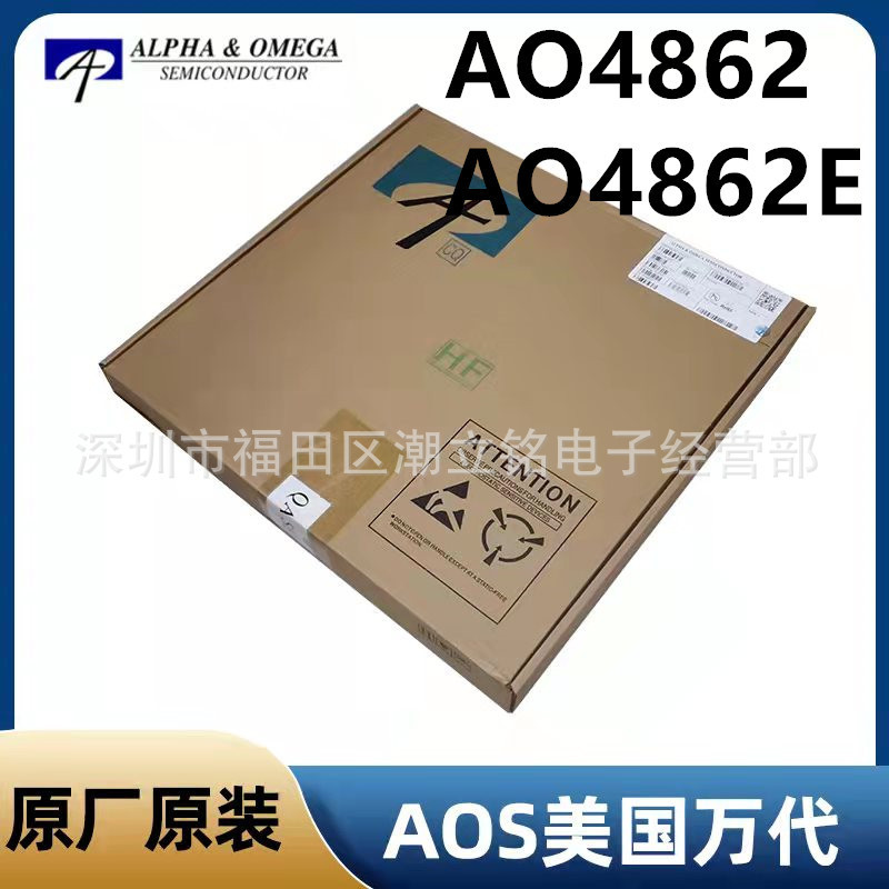 Ao4862/A04862E Field Effect Tube Mos Tube Dual N-Channel Sop-8 Patch Aos Bandai Original Crystal