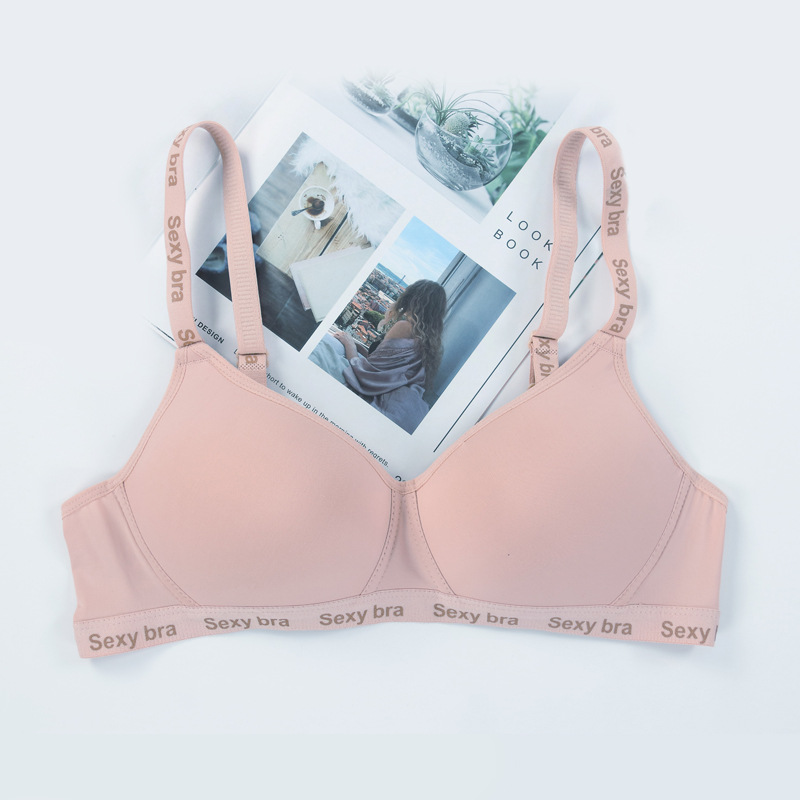 Brillante sin marcas ligero sin anillo de acero sujetador de damas anti-caída soporte para juntar ropa interior cómoda transpirable sudeste asiático