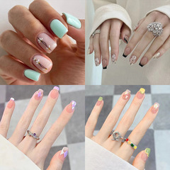 New spring and summer best-selling ice-through flowers, love, high-end sense, sweet, cool, gentle and cute, fresh and white, factory direct sales