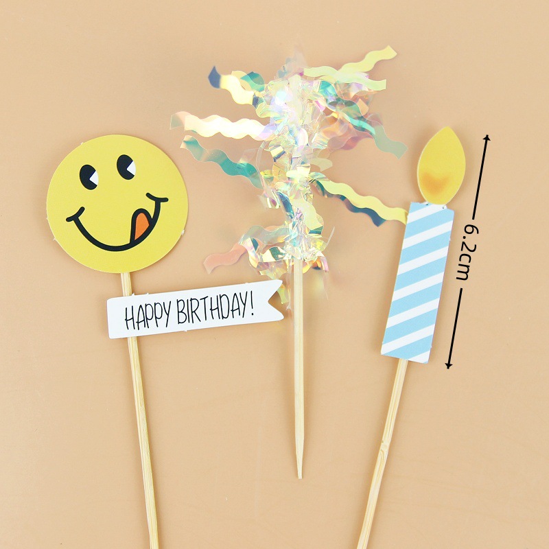 Ins pastel de cumpleaños decoración de cartón de dibujos animados en línea de cerámica suave osos adornos de vela globo postre mesa de inserción