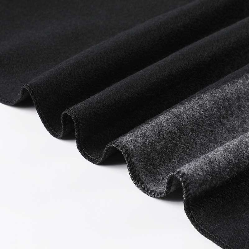 Unisex Autumn and Winter New Style Striped Fashion Shawl Women's Outer Cape Knitted Office Blanket Warm Tassel Cloak_voghion.com