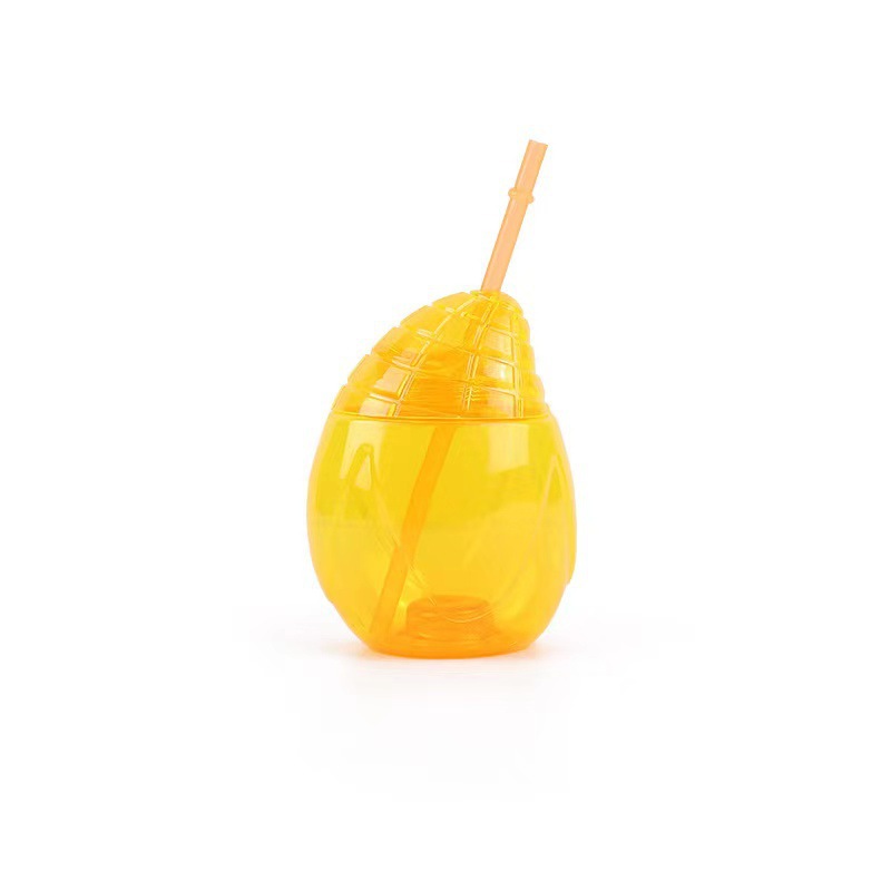 Comercio exterior transfronterizo mango plástico desechable taza de bebida mercado nocturno playa leche tienda de té restaurante taza de jugo al por mayor