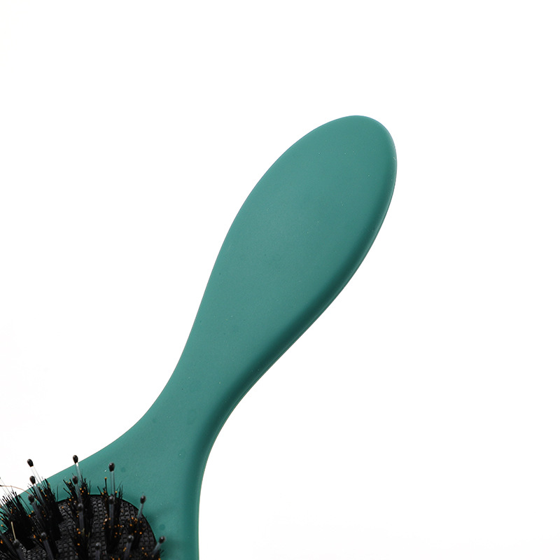 Ventas transfronterizas calientes de cerdas de jabalí masaje bolsa de aire para el cabello peine limpio cuero cabelludo doble uso masaje flácido peine de aire