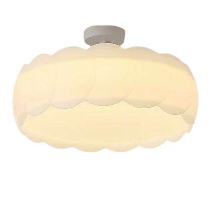 Lámpara de techo de dormitorio, estilo crema minimalista, atmósfera simple moderna, luz de dormitorio principal de celebridades de Internet, luz de habitación para niños cálida y romántica
