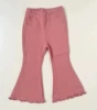 Pippi23 flared pants-coral flat lines