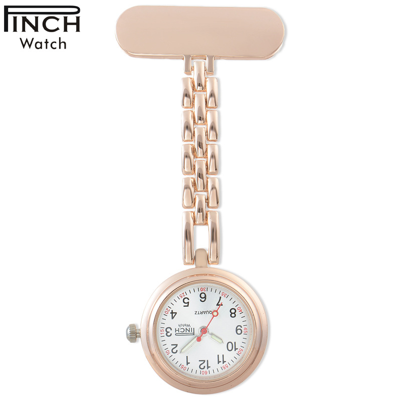 Porcelain women's nurse watch Wall watch medical lettering hospital chest watch pocket watch medical care nurse exam