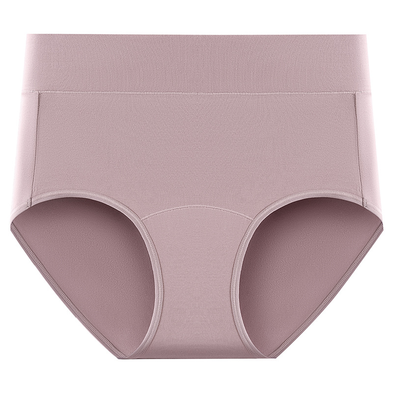 60 madres de cintura alta, talla grande, MM gordo, 200 libras, talla grande, ropa interior de cintura alta de algodón para niñas, sensación de nubes de Xinjiang de alta calidad.