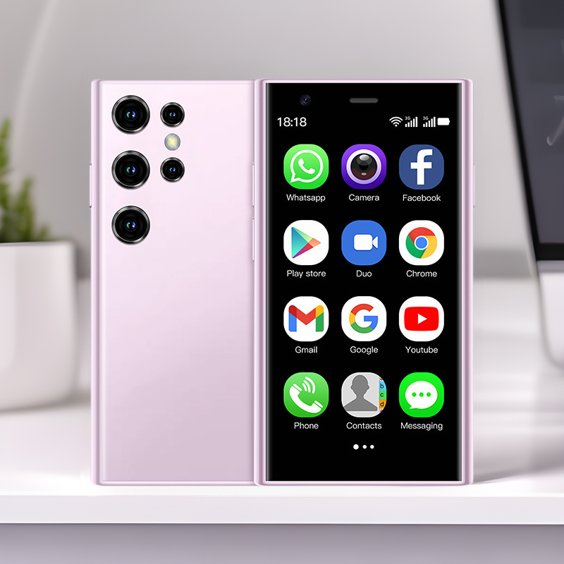 Foreign trade S23 Pro mini smart phone Android quad-core spare ultra-small pocket foreign language spare (explosive)