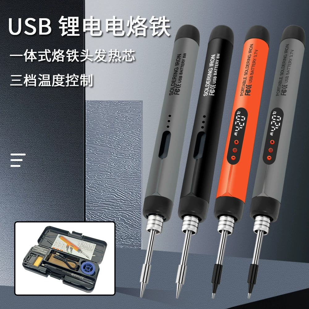 Новый Электрический паяльник USB Мини маленький паяльник подходит для портативного домашнего интерфейса Type-C батарея 600 мА