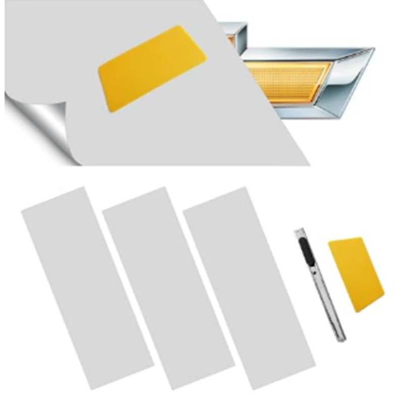 Автомобильная наклейка Chevrolet Bow Tie Наклейка с логотипом из углеродного волокна J107