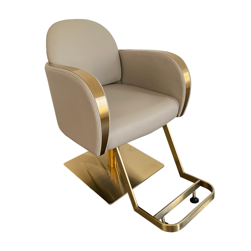 Peluquería, peluquería, peluquería, peluquería, peluquería, peluquería, silla de corte de pelo, silla giratoria, silla de teñido caliente de moda y lujo image 8