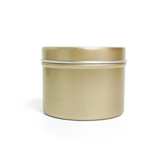 60ml aluminum can, 60g aluminum box, round cosmetic tea seed scrub gold aluminum can, metal candy candle can