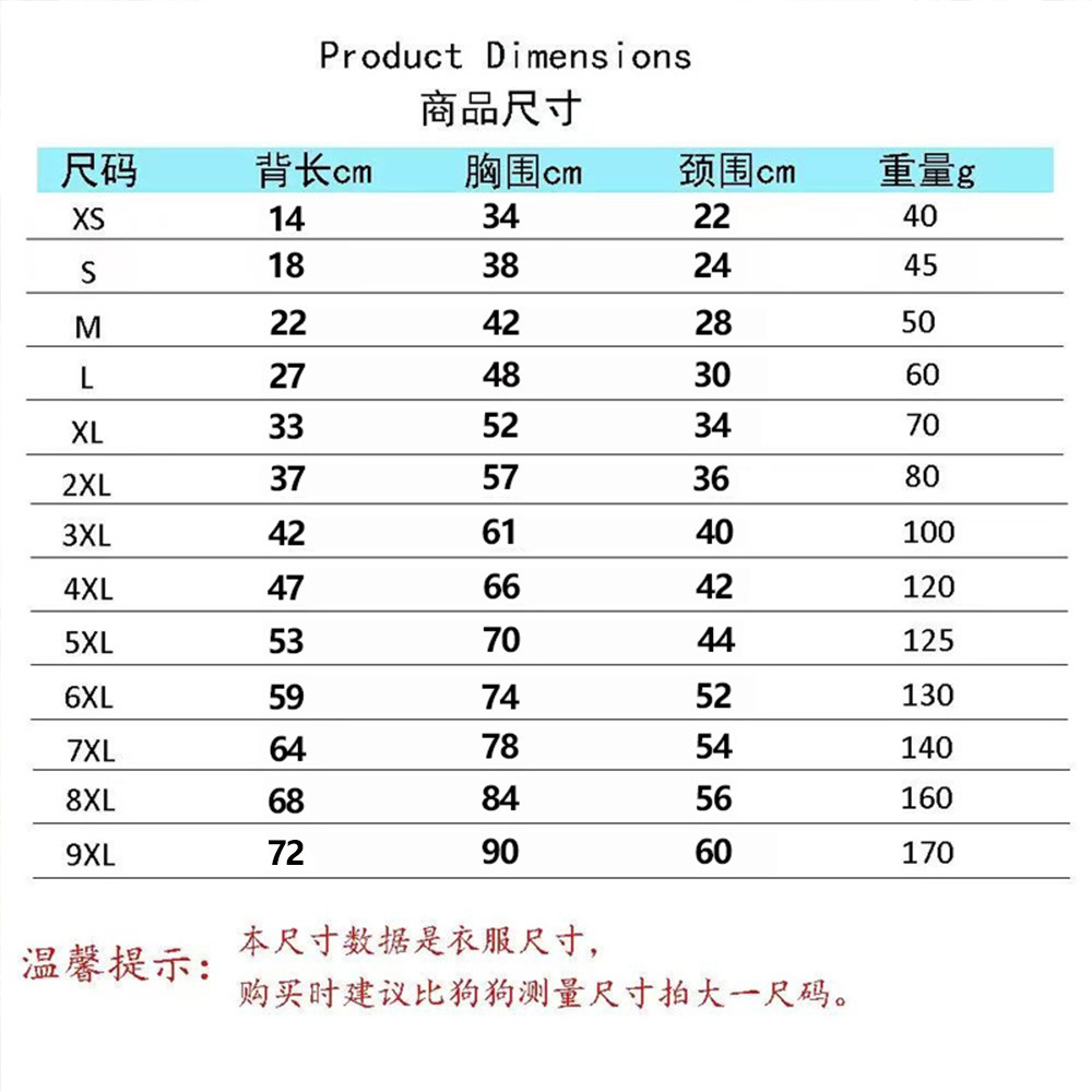 1688更新尺寸表