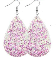 Clásico de doble cara brillo luz lágrima gota pendientes transfronterizo suministro estable Amazon AliExpress