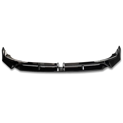 Suitable for BMW X3(22+)G01 late-stage racing front lip car modification parts, direct factory sales with large quantity discounts (Fixed wind wing) - glossy-black