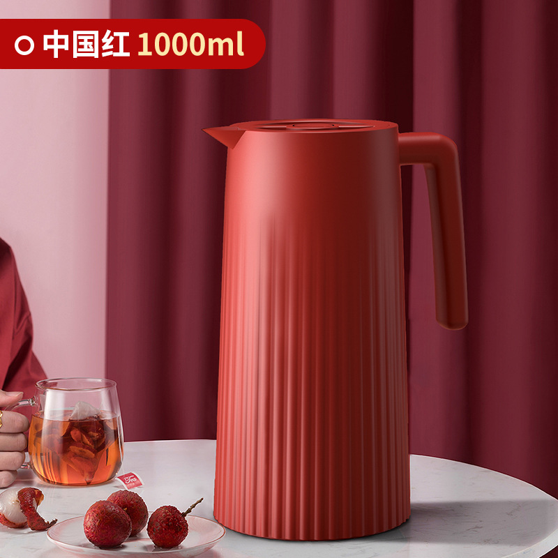Hervidor de agua/tetera térmica con taza, estilo europeo, para bodas