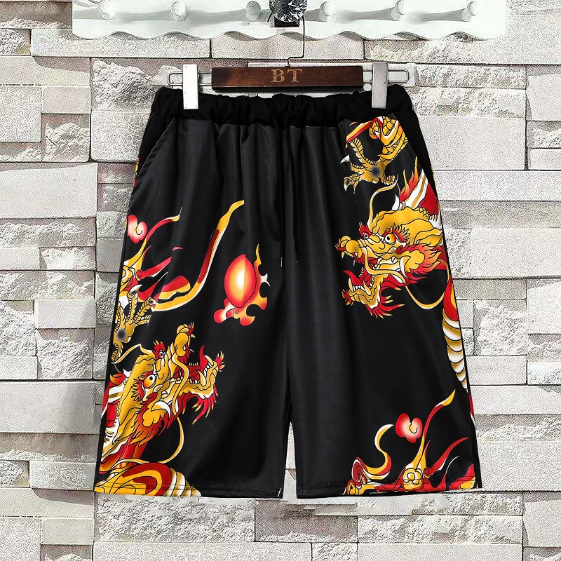 Летние шорты мужские модные повседневные брюки тонкие 2023 Новые спортивные пляжные брюки больших размеров Внешняя торговля Оптовые трансграничные поставки