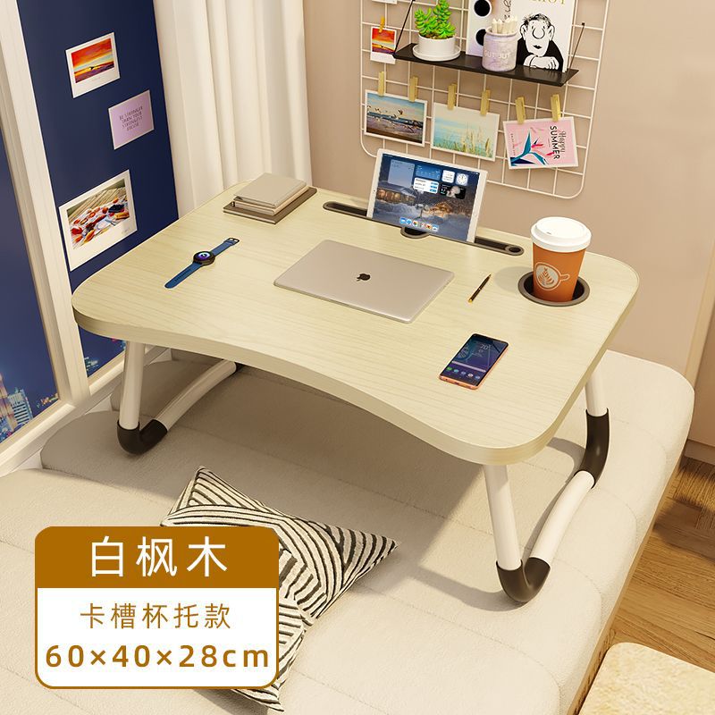 Mesa perezosa dormitorio de estudiantes escritorio pequeña mesa plegable dormitorio ventana flotante mesa de escritorio escritorio de computadora portátil
