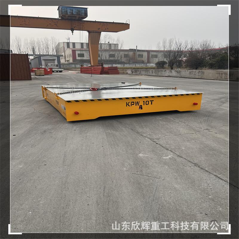 蓄电池无轨电动地平车遥控器控制无轨转运车仓储货运无轨电动平车