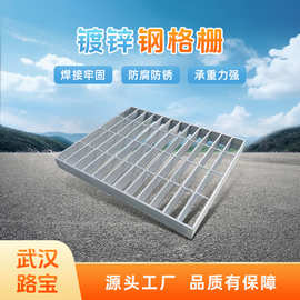 路宝 镀锌钢格栅网格板金属风电平台踏步板洗车房栈道排水沟盖板