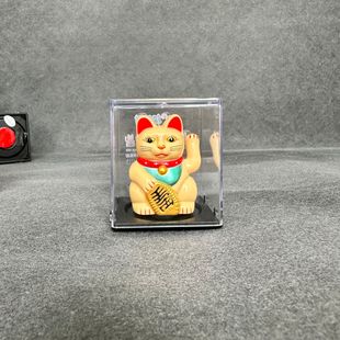 Solar Lucky Cat Small Light Energy Shaking Hand Cat Mini Cat Car Interior Office Gift Opening Ornaments