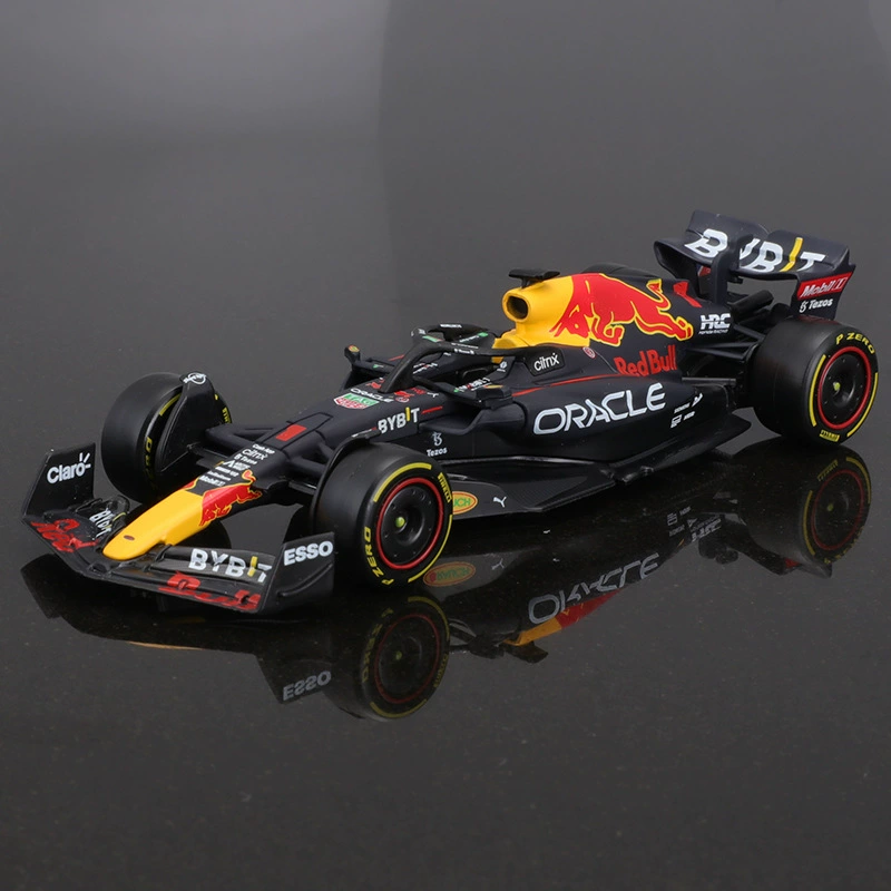 Bburago на 1:43 выше Meimei Красный бык RB18F1 Формула гоночная сплавная модель автомобиля украшение модели автомобиля
