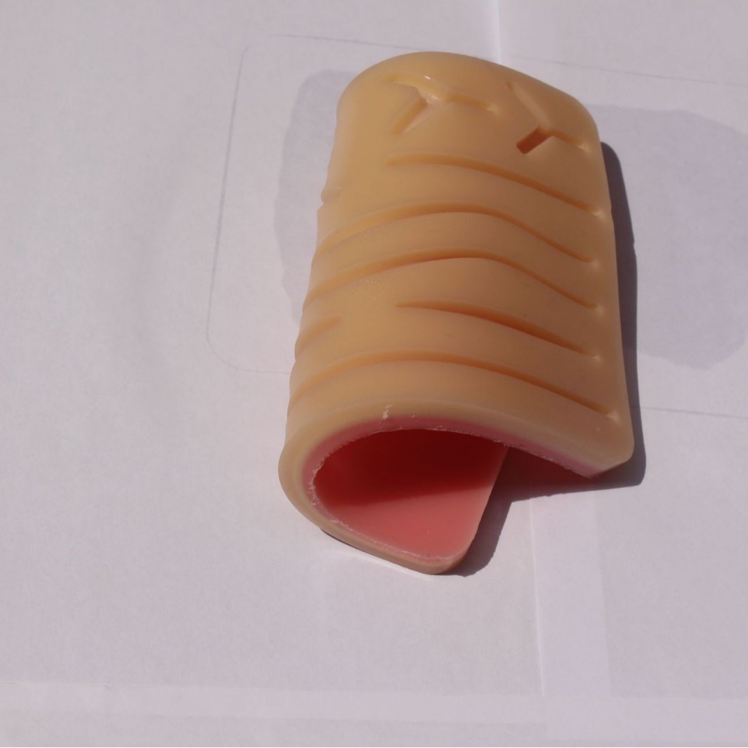 Módulo de sutura quirúrgica de aluminio de silicona modelo de herida simulado conjunto de instrumentos quirúrgicos fuente directa de fábrica image 4