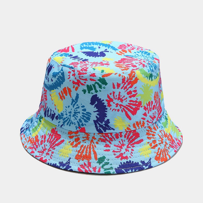 Women's Fashion Graffiti Double-sided Wide Eaves Bucket Hat display picture 23