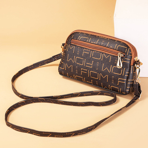 Summer Crossbody Small Bag Handbag Lady Single Shoulder Bag Elegant Mom Crossbody Pocketless Wallet